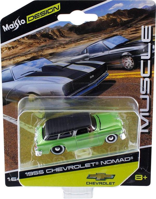 Maisto 1955 Chevrolet Nomad Oyuncak Araba 1:64 - Image 1