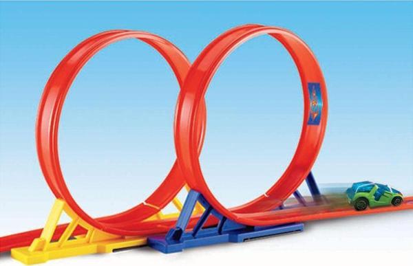 Maisto Fresh Metal Double Loop Challenge Yarış Oyun Seti - Image 1