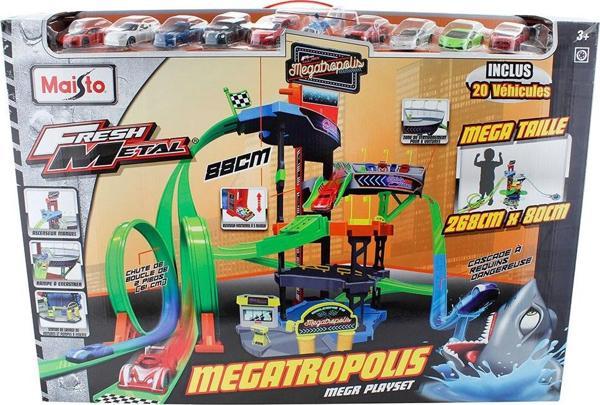Maisto Megatropolis 20 Araçlı Garaj Oyun Seti - Image 1