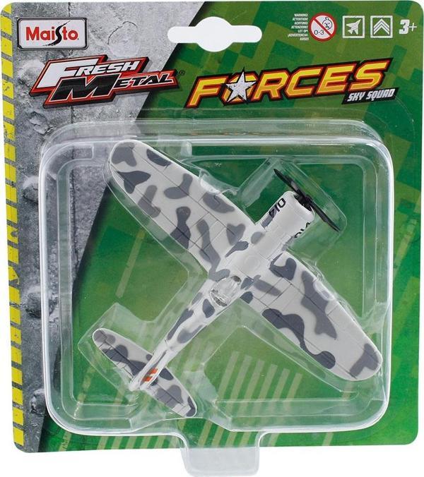 Maisto Metal Forces Askeri Savaş Uçağı F4U-1D Corsair Model Uçak - Image 1