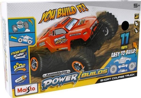 Maisto Power Builds Short Course Truck Oyun Seti - Image 1