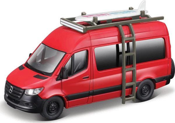 Maisto Weekenders Mercedes-Benz Sprinter - Kırmızı - Image 1