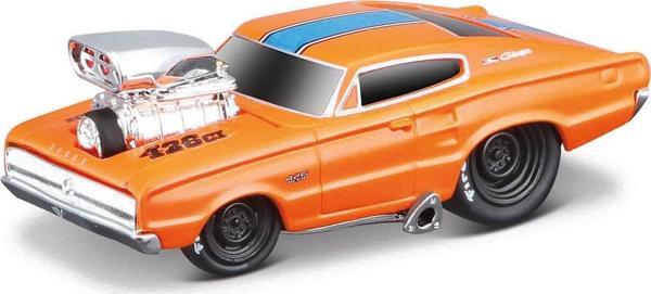 Muscle Machines 03 - 1966 Dodge Charger Model Araba 1/64 - Image 1