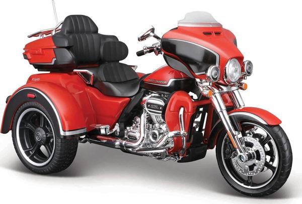 Maisto Harley-Davidson 2021 CVO TRI Glide Model Motosiklet - Turu - Image 1
