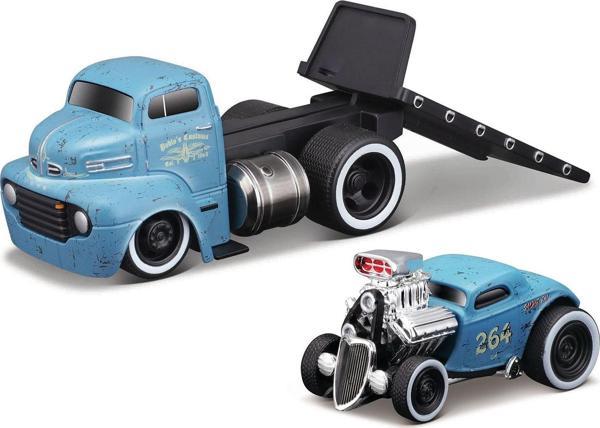 Muscle Machines Taşıyıcı ve Araç Set 1/64 01 59048 - Image 1