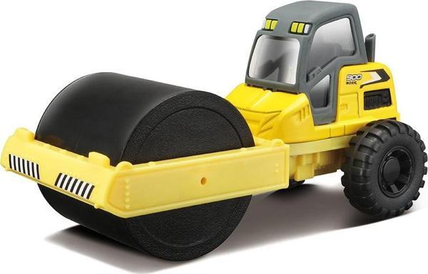 Maisto İnşaat Araçları Street Roller İş Makinesı Sarı Metal Gövde - Image 1