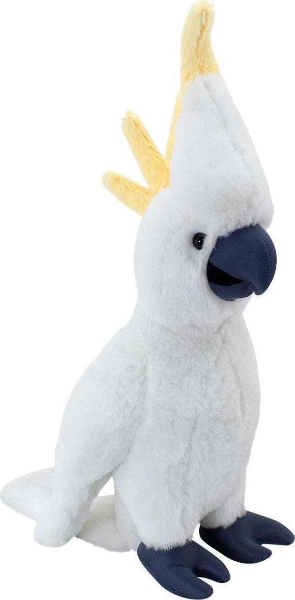 Kakadu Papağanı Peluş Oyuncak 35 cm - Image 1