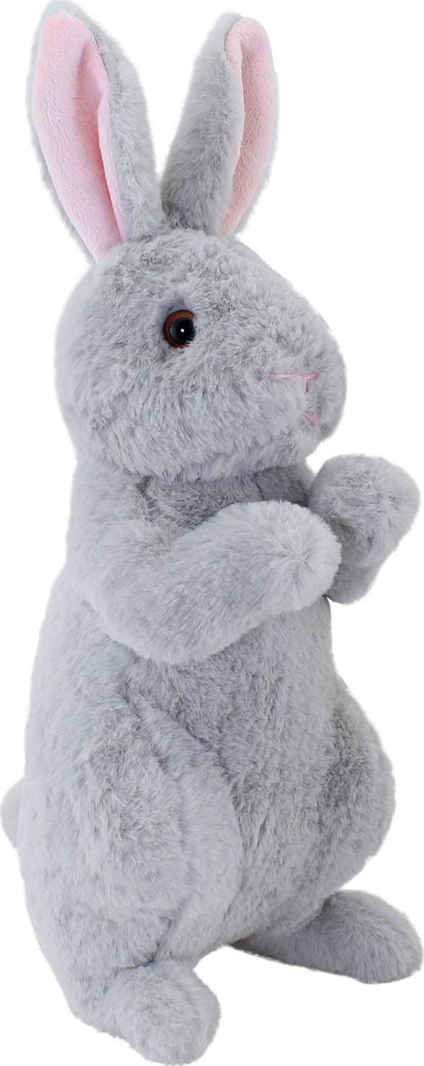Neco Plush Tavşan 35 cm - Gri Renk - Image 1