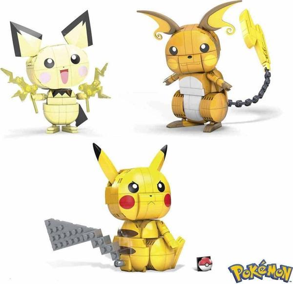 Mega Pokemon Pikachu Dönüşüm Üçlüsü - Image 1