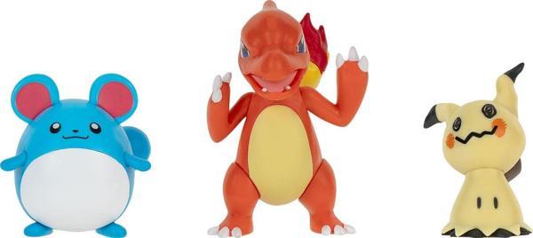 Pokemon Battle 3'lü Figür Seti PKW3046 - Image 1