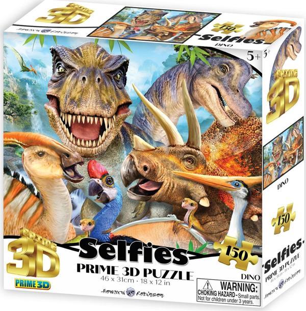 Prime 3D - Dinozor Selfie 150 Parça Puzzle 20900 - Image 1