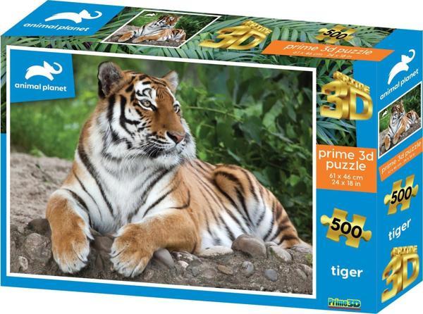 Prime 3D - Kaplan 500 Parça Yetişkin Puzzle 10389 - Image 1