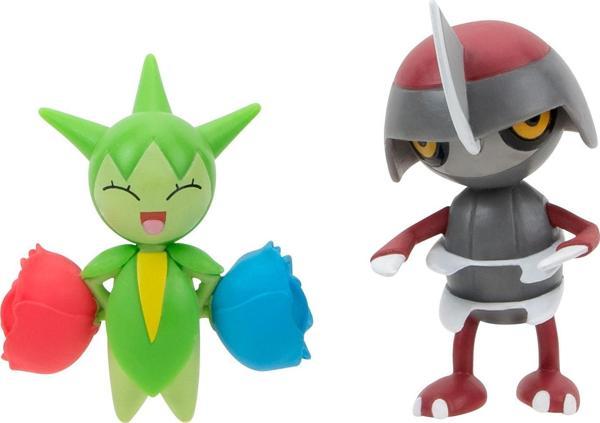 Pokemon Battle Figürler PKW3006 - Roselia + Pawniard - Image 1