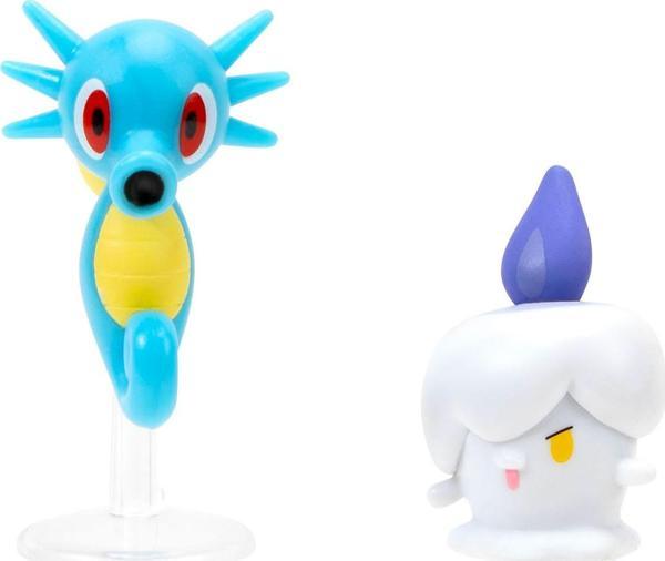 Pokemon Battle Figürler PKW3008 - Horsea + Litwick - Image 1