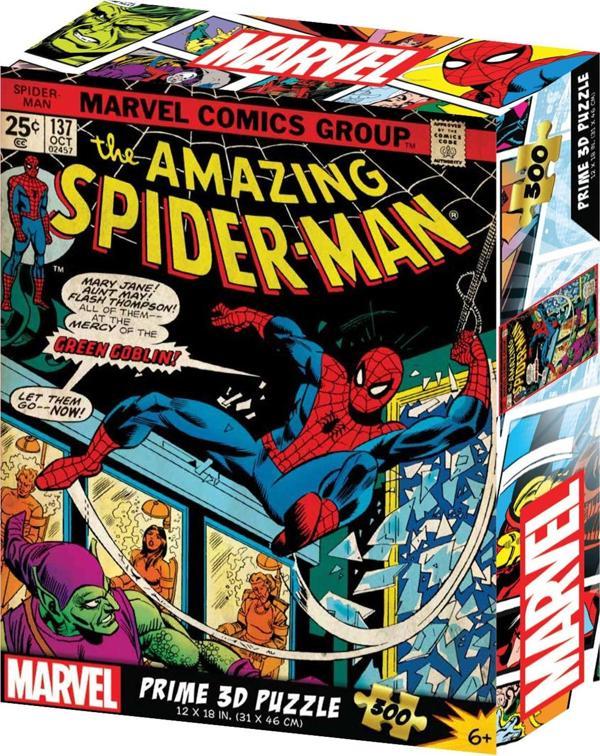 Prime 3D - Marvel Comics Spider-Man 300 Parça Puzzle 33194 - Image 1