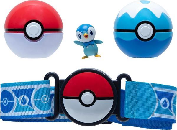 Pokemon Clip 'N' Go Pokeball Kemer ve Figür Seti PKW3159 - Image 1