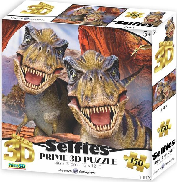 Prime 3D - T-Rex Selfie 150 Parça Puzzle 20899 - Image 1