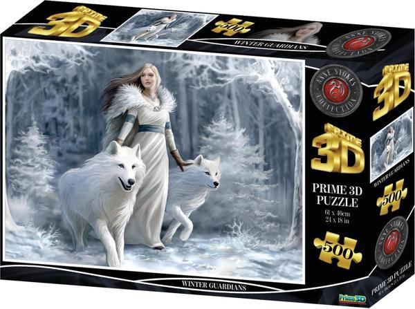 Prime 3D - Winter Guardians 500 Parça Yetişkin Puzzle 10141 - Image 1