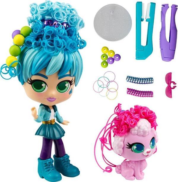 Silverlit Curli Girls Bebek ve Hayvan 2'li Set - Adeli ve Fiji - Image 1