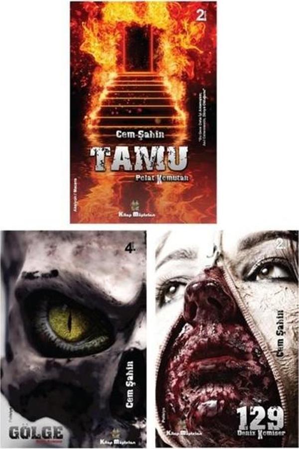 Polisiye ve Aksiyon Kitapları Seti - 3 Kitap Takım - Kitap Müptelası Yayınları - Image 1