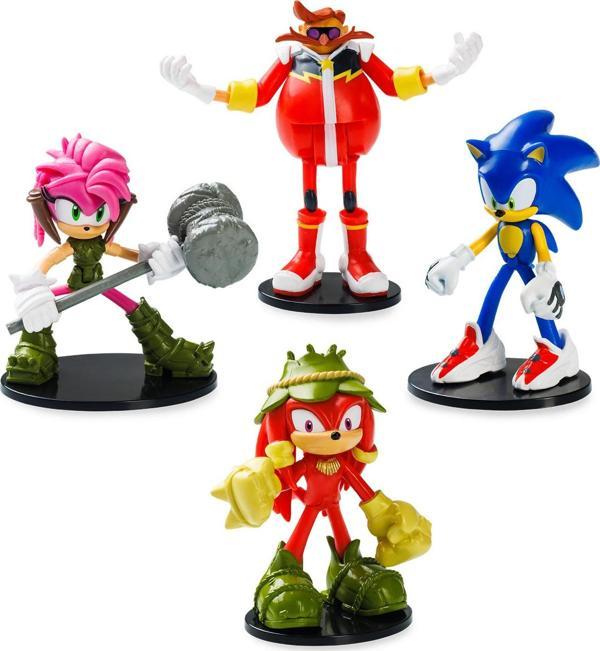 Sonic Aksiyon Figürleri 4’lü Deluxe Set SON6040 Model 2 - Image 1