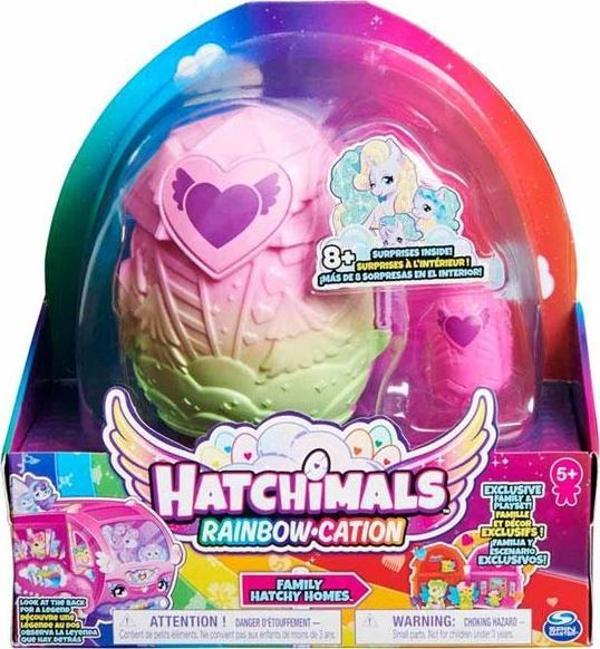 Hatchimals Rainbow Cation Hatchy Aile Evi Sürpriz Paket - Image 1