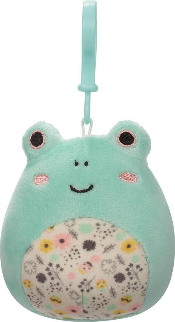 Squishmallows Kurbağa Fritz Klipsli 10 cm SQCP00179 - Image 1