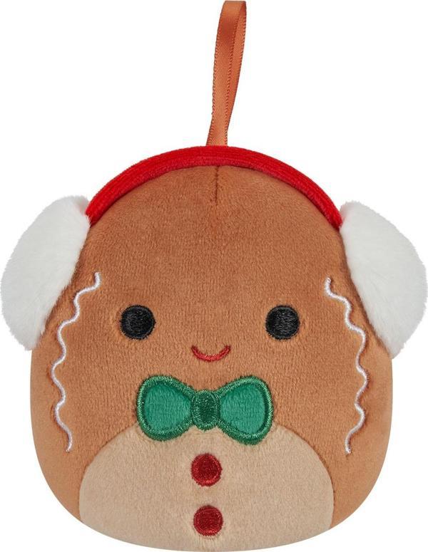 Squishmallows Yılbaşı Süsü - Zencefilli Çörek Cash 10 cm - Image 1