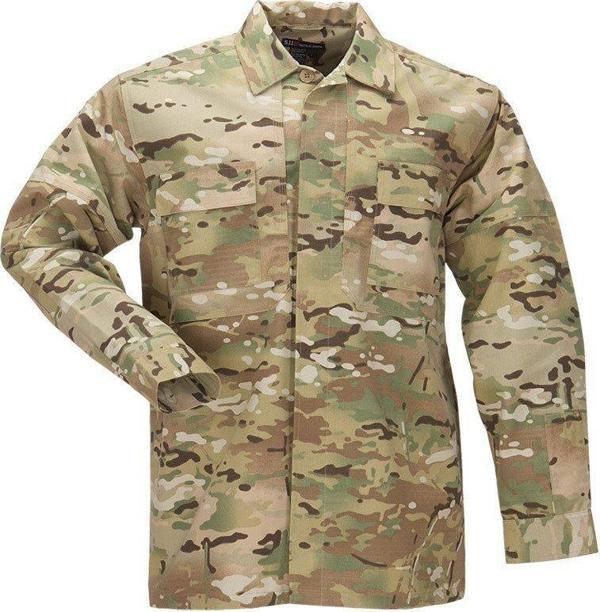 5.11 RIPSTOP TDU L/S SHIRT MULTICAM - Image 1