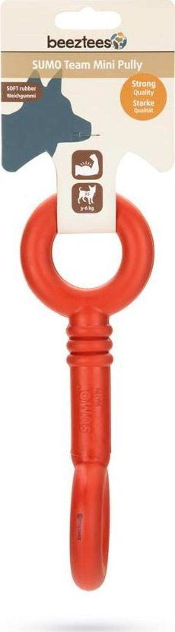 Beeztees Sumo Mını Dental Oyuncak Kırmızı 20 - Image 1