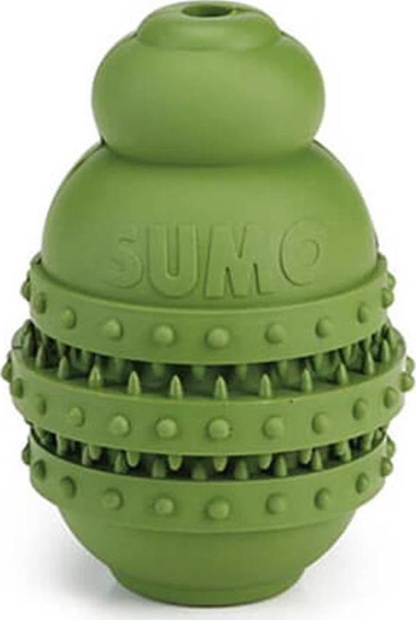 Beeztees Sumo Mını Dental Oyuncak Yeşil 9,5x10,5 Cm - Image 1