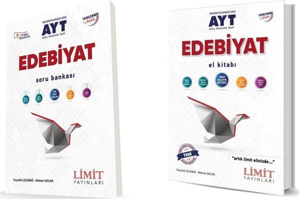 Limit Ayt Edebiyat Soru Bankası + El Kitabı Seti 2 Kitap 2024 - Limit Yayınları - Image 1