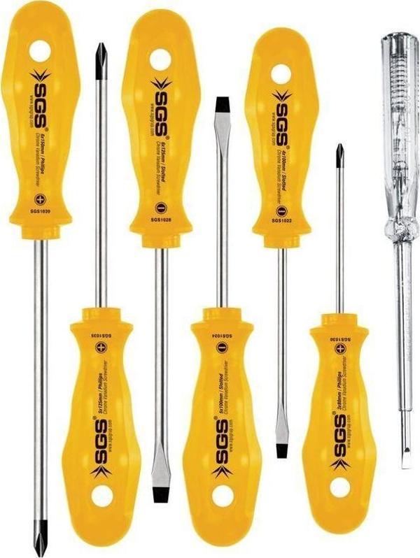 Sgs SGS1040 7 Lİ TORNAVİDA SETİ YELLOW SERIES - Image 1