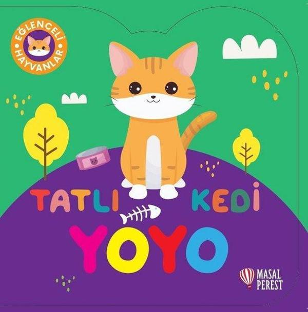 Tatlı Kedi Yoyo - Eğlenceli Hayvanlar - Masalperest - Image 1