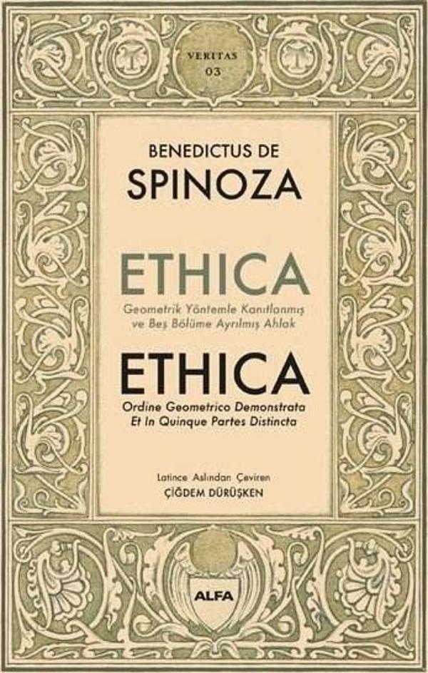Ethica - Geometrik Yöntemler Kanıtlanmış ve Beş Bölüme Ayrılmış Ahlak - Alfa Yayıncılık - Image 1