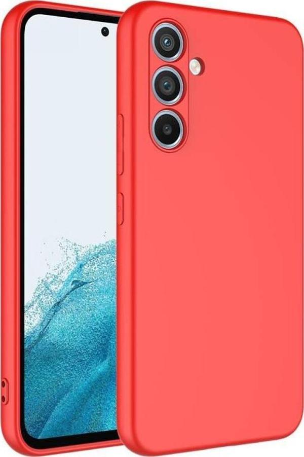 Samsung Galaxy A54 Kılıf Dışı Silikon içi Kadife Lansman Kılıf - Image 1