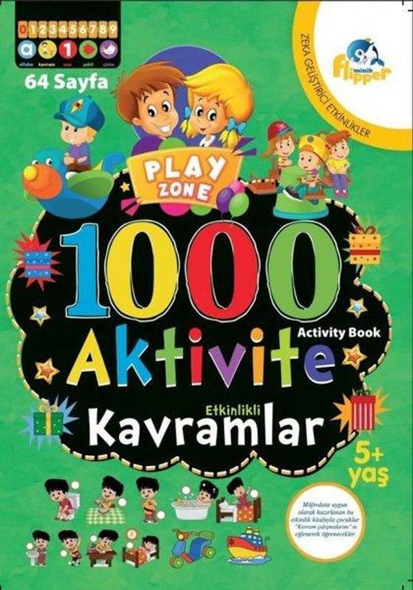 1000 Aktivite Kavramlar 5+Yaş - Minik Flipper Yayınları - Image 1