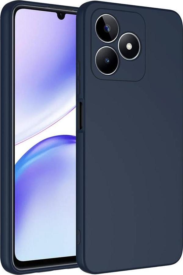 Realme Note 50 Kılıf Dışı Silikon içi Kadife Lansman Kılıf - Image 1