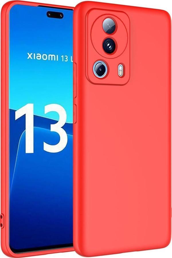 Xiaomi Mi 13 Lite Kılıf Dışı Silikon içi Kadife Lansman Kılıf - Image 1