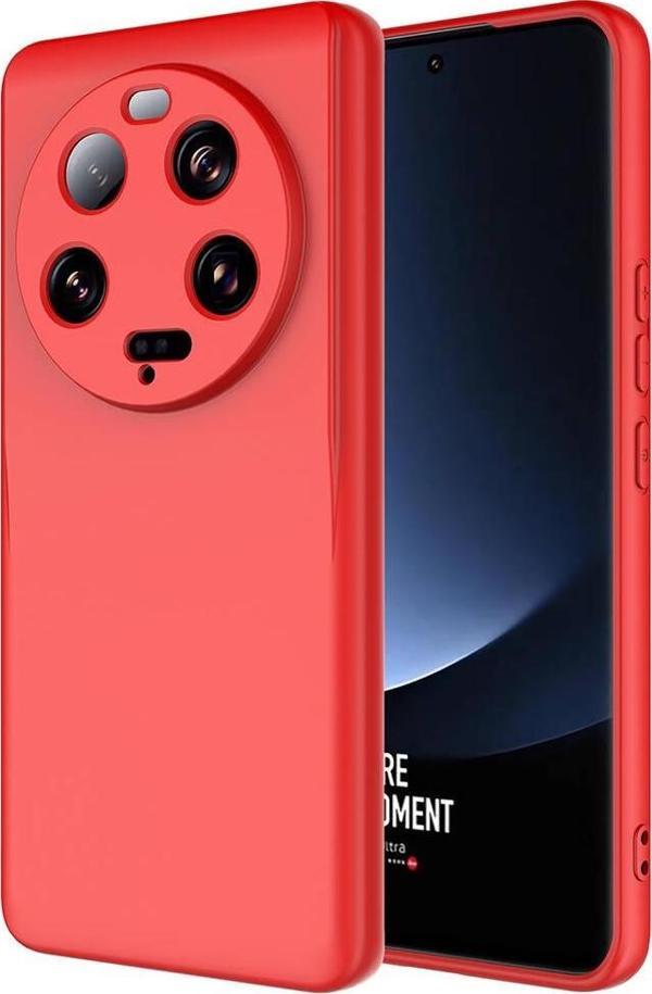 Xiaomi Mi 13 Ultra Kılıf Dışı Silikon içi Kadife Lansman Kılıf - Image 1
