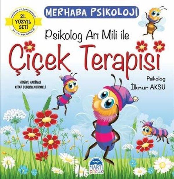 Merhaba Psikoloji Psikolog Arı Mili İle Çiçek Terapisi - 21.Yüzyıl Seti - Martı Yayınları Yayınevi - Image 1