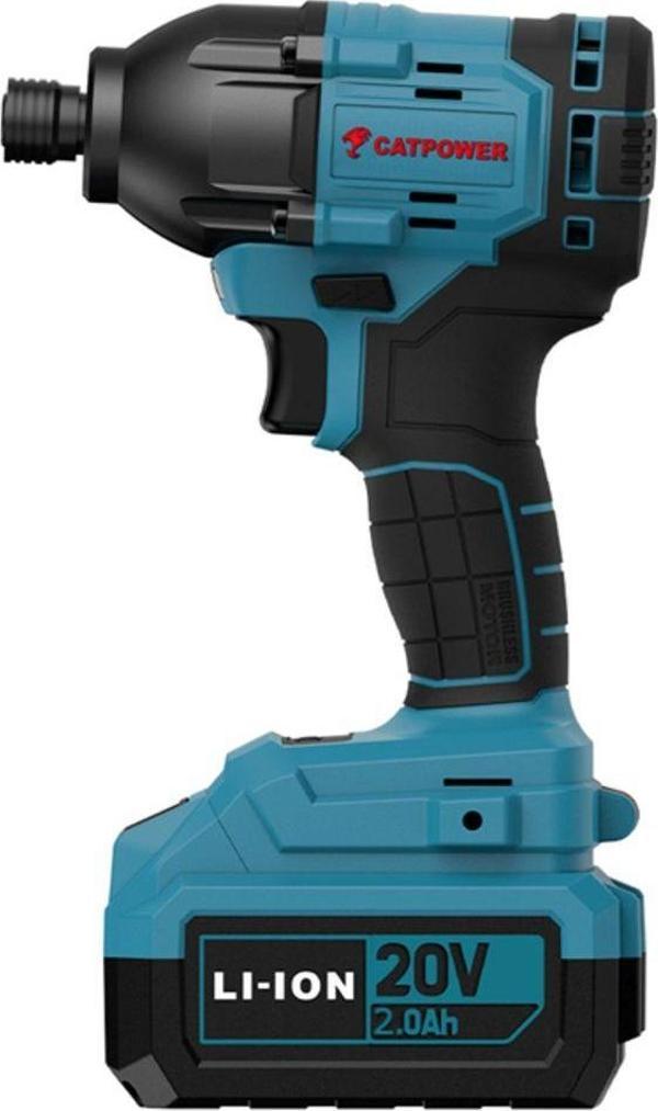 Catpower 4222 Akülü Torklu Vidalama Li-İon 20 V 2.0 Ah Akü - Image 1