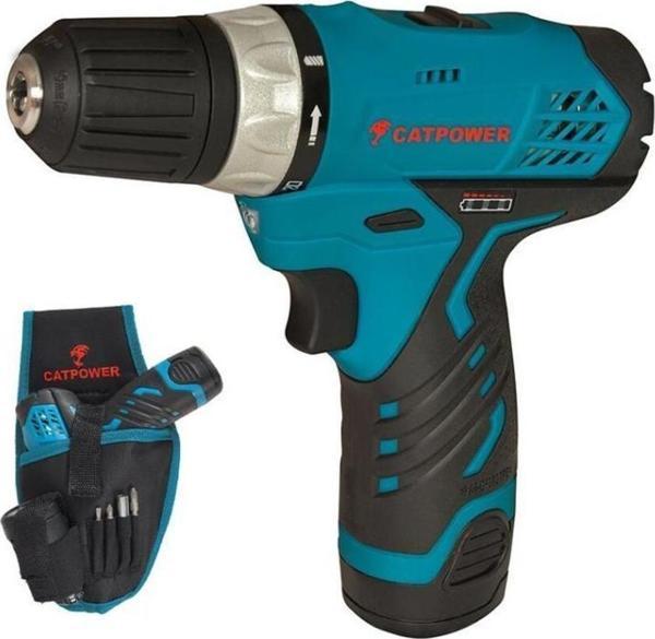 Catpower 5106 Akülü Vidalama Makinesi 12V 1500 Mah 2 Yıl 12 Volt 1.5 - 1.9 Ah Darbesiz Li- - Image 1