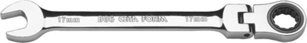 Ceta Form B06-17 C-Gear Cırcırlı Kombine Anahtar 17 Mm Mafsallı - Image 1