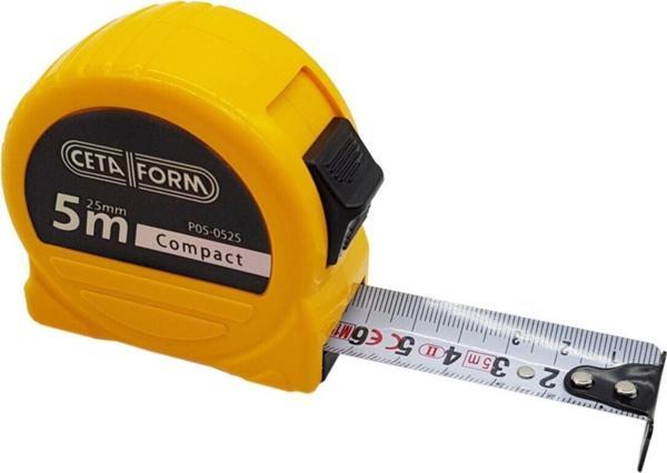 Ceta Form P05-0525 Compact Şerit Metre 5 Mt X 25 Mm - Image 1