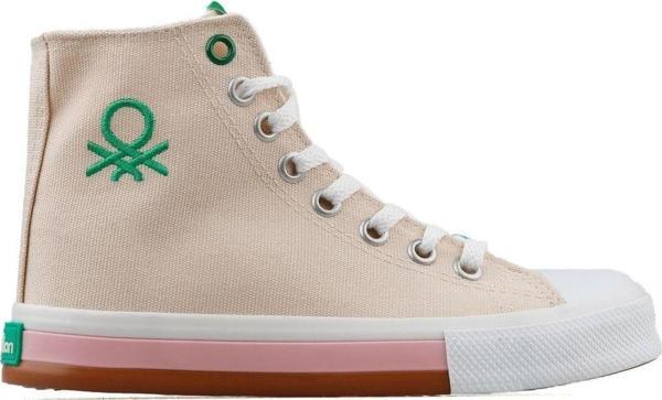 Benetton Kadın Günlük Ayakkabı Bn30189-Bej Krem - Image 1