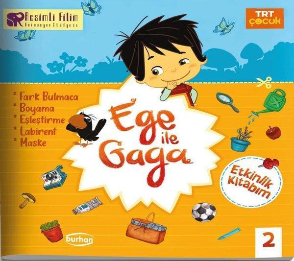 TRT Çocuk Ege ile Gaga Etkinlik Kitabım - 2 - Burhan Yayıncılık - Image 1