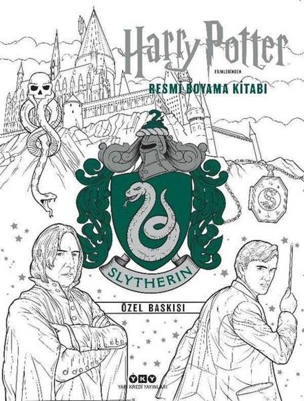 Harry Potter Filmlerinden Resmi Boyama Kitabı - Slytherin Özel Baskısı - Yapı Kredi Yayınları - Image 1