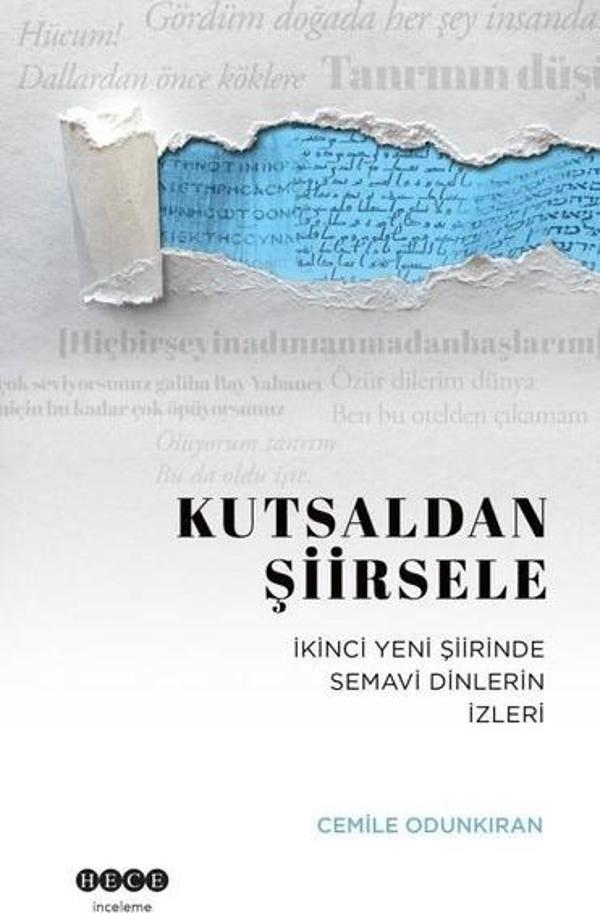 Kutsaldan Şiirsele - İkinci Yeni Şiirinde Semavi Dinlerin İzleri - Hece Yayınları - Image 1