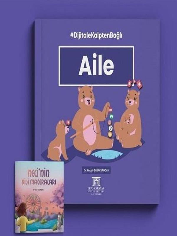 Dijitale Kalpten Bağlı Aile-Neci'nin Diji Maceraları Seti - 2 Kitap Takım - KTO Karatay Üniversitesi Yayınları - Image 1